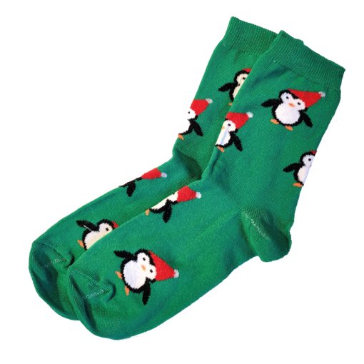 Christmas Pinguin Kerstsokken (Dames)