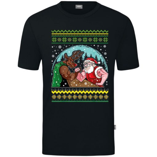 Santa & Rudolph Workout T-Shirt