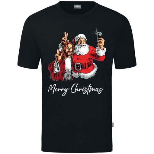 Jesus & Santa Selfie T-Shirt