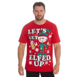 Elfed Up Kerst T-Shirt