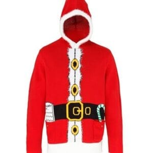 3D Santa Hoodie + Gratis Kerstmuts