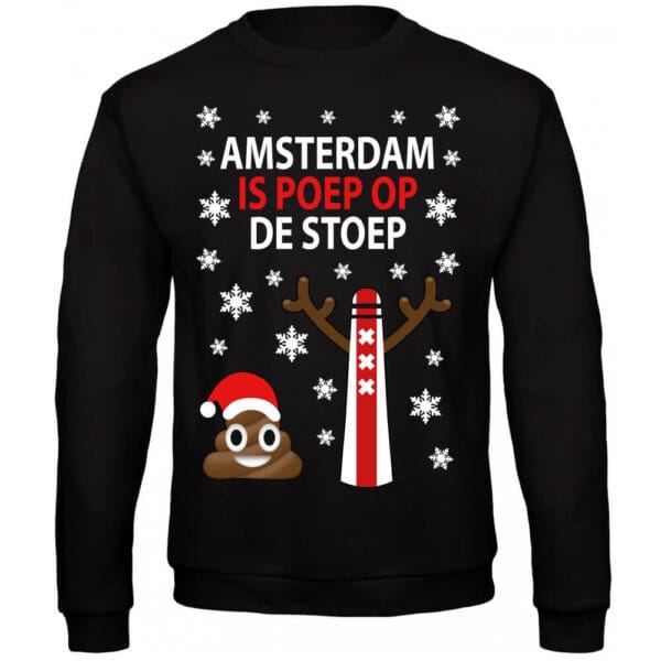 AMSTERDAM IS POEP OP DE STOEP KERSTTRUI