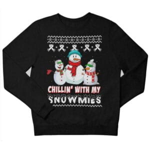 Chillin' With My Snowmies Kersttrui