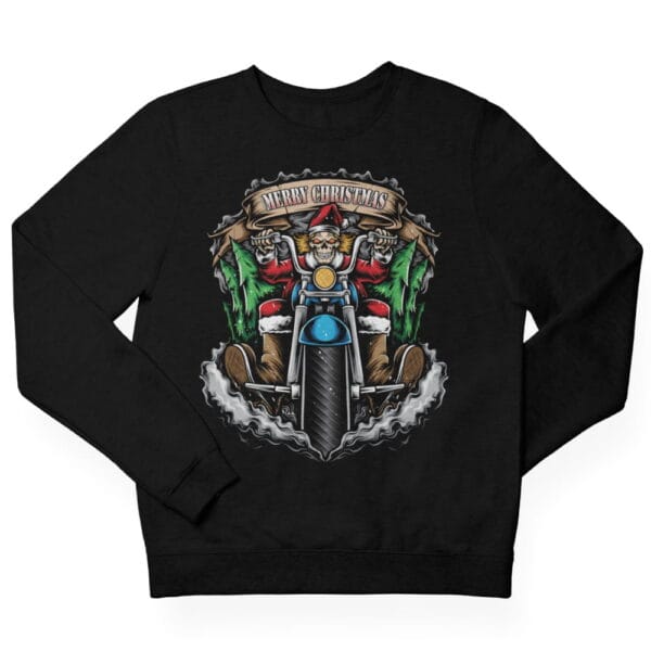 Christmas Biker Kersttrui