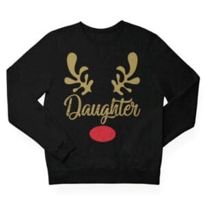 Daughter Rendier Kersttrui