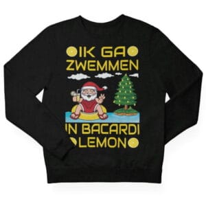 Ik-ga-zwemmen-in-bacardi-lemon-kersttrui.jpg - christmas-shop.nl Ik Ga Zwemmen Kersttrui