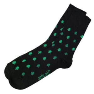 Kerstsokken Kerstboom Zwart