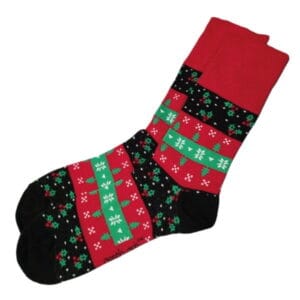 Kerstsokken Rood-Zwart