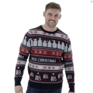 Kersttrui Met LED Lampjes + Gratis Kerstmuts