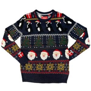 Christmas Navy Kersttrui