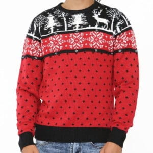 Klassieke Rendier Kersttrui