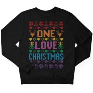 ONE-LOVE-CHRISTMAS-KERSTTRUI.jpg - christmas-shop.nl One Love Christmas Kersttrui