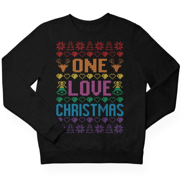 One Love Christmas Kersttrui