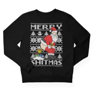 Merry Shitmas Kersttrui