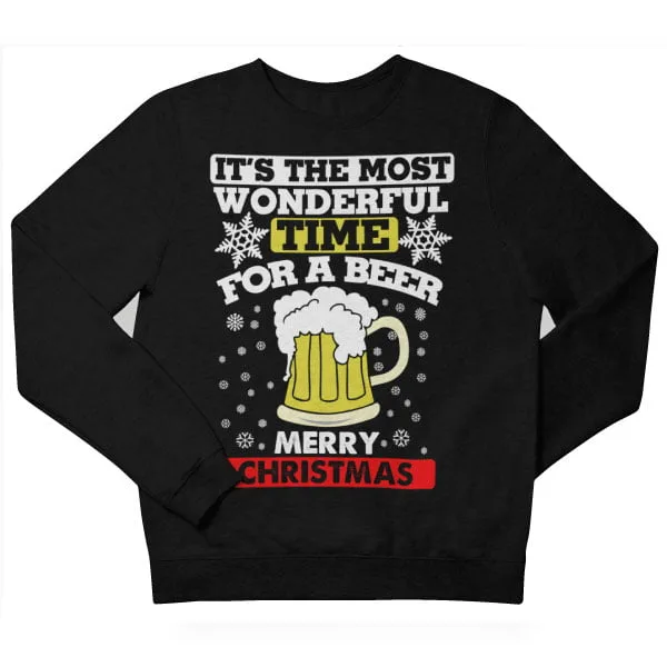 Time For A Beer Kersttrui