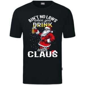 Drink With Claus T-Shirt