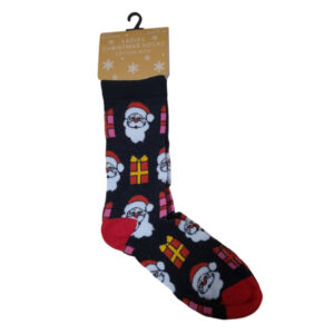 kerstman-kado-sok - christmas-shop.nl Kerstsokken Festive (Dames)