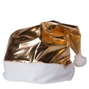 kerstmuts-goud.jpg - christmas-shop.nl Gouden Kerstmuts