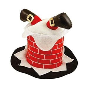 schoorsteen-muts.jpg - christmas-shop.nl Santa Schoorsteen Kerstmuts