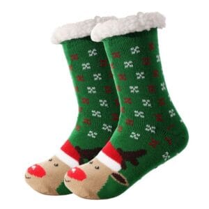 Rudolf Cosy Anti Slip Kerstsokken