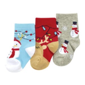 Set Kerstsokken (3-paar) Kids