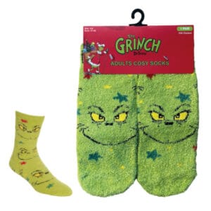 The Grinch Dames Kerstsokken (groen)