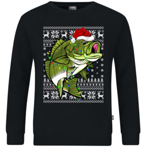 Fishing Christmas Kersttrui